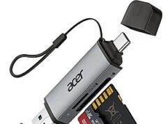 $8.99 – acer Dual-Slot USB-C & USB-A SD & MicroSD Card Reader + Free Shipping Acer Dual-Slot USB-C & USB-A SD & MicroSD Card Reader