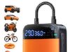 $10.99 – OXILAM C2 Portable Tire Inflator Air Compressor with 12V Car Adapter, Digital Pressure Gauge & LED Light Now + Free Shipping OXILAM C2 Portable Tire Inflator Air Compressor