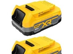 $79.00 – $79 | 2-Pack DEWALT 20V POWERSTACK 1.7Ah Compact Battery + 10% Back w/ Prime Visa Card at Amazon 2-pack DEWALT 20V POWERSTACK compact batteries