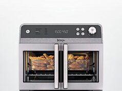 $30.00 – Ninja 10-in-1 French Door Premier Countertop Oven w/ Air Fryer, Convection Oven & Toaster (FO101) – $159.99 + $30 Kohl’s Cash + Free Shipping Ninja 10-in-1 French Door Premier Countertop Oven with Air Fryer, Convection Oven, and Toaster