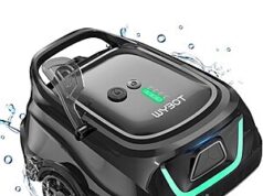$158.99 – WYBOT A1 Robotic Pool Cleaner w/ Dual Layer Filtration, 130-Minute Runtime & 4 Cleaning Modes + Free Shipping WYBOT A1 robotic pool cleaner in action