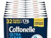 $20.87 – SnS, AC, YMMV * | 32-pk Cottonelle Ultra Clean 1-Ply Toilet Paper Family Mega Rolls at Amazon 32-pk Cottonelle Ultra Clean 1-Ply Toilet Paper Family Mega Rolls at Amazon