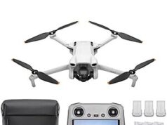 $449.00 – $449* | DJI Mini 3 Fly More Combo (DJI RC) at Amazon DJI Mini 3 Fly More Combo (DJI RC) drone with DJI RC remote controller