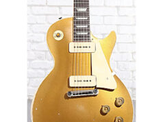 $5,399.00 – Gibson Custom 1954 Les Paul Goldtop Reissue Electric Guitar – Double Gold, Murphy Lab Heavy Aged $5399 Gibson Custom 1954 Les Paul Goldtop Reissue Electric Guitar with Double Gold, Murphy Lab Heavy Aged