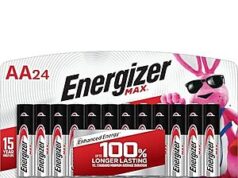 $10.49 – SnS, AC * | 24-Ct Energizer Max AA Alkaline Batteries at Amazon 24-Ct Energizer Max AA Alkaline Batteries