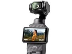 $378.00 – $378 | DJI Osmo Pocket 3 Gimbal-Mounted 4K Vlog Camera w/ Wi-Fi & Bluetooth at Amazon DJI Osmo Pocket 3 gimbal-mounted vlog camera in black