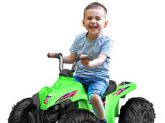 $29.44 – Flybar Kid Trax 12V Glow ATV Ride-On Toy, Green – Rechargeable Battery, LED Lights, Ages 3-6 + Free Shipping Flybar Kid Trax 12V Glow ATV Ride-On Toy