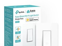 $14.35 – Kasa Apple HomeKit Smart Light Switch KS200 White on Sale for + Free S&H w/ Prime or $35+ Kasa Apple HomeKit Smart Light Switch KS200 in white