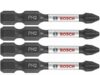 $3.83 – | 5-Pack 2″ BOSCH Phillips #2 Impact Tough Screwdriving Power Bits at Amazon 383 5pack bosch phillips product image