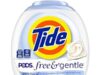 $54.56 – SnS, AC | 4 x 112-Ct Tide PODS Free & Gentle Laundry Detergent Soap Pacs ($13.64 each) at Amazon 4 packs of Tide PODS Free & Gentle Laundry Detergent Soap Pacs on Amazon