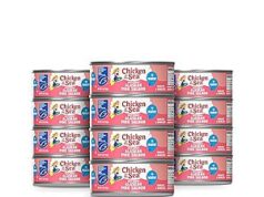 $12.48 – Chicken of the Sea Alaskan Pink Canned Salmon in Water, 5 Ounce Cans, 12-Count – High Protein Skinless & Boneless Wild Caught Salmon Chicken of the Sea Alaskan Pink Canned Salmon in a can