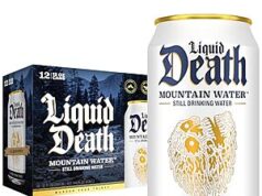 $6.47 – SnS, AC | 12-Pack 12-Oz Liquid Death Still Mountain Water at Amazon (53.9¢ each) 12-Pack of Liquid Death Still Mountain Water on Amazon
