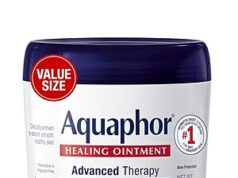 $13.05 – SnS | 14-Oz Aquaphor Healing Ointment Advanced Therapy Skin Protectant at Amazon 14-Oz Aquaphor Healing Ointment Advanced Therapy Skin Protectant tube