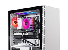 $689.44 – Thermaltake LCGS Glacier i1260S Gaming Desktop (Intel i5-12600KF, DDR4 3600Mhz 16GB RGB, NVIDIA RTX 3060, 1TB NVMe M.2, WiFi, Win11 Home) Thermaltake LCGS Glacier i1260S gaming desktop with NVIDIA RTX 3060 graphics card