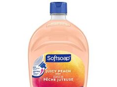 $3.69 – 50-Oz Softsoap Antibacterial Liquid Hand Soap Refill (Juicy Peach) – with Subscribe & Save + Free Shipping 50-Oz Softsoap Antibacterial Liquid Hand Soap Refill (Juicy Peach)