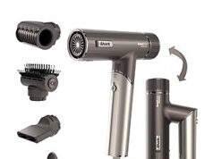 $149.00 – Shark SpeedStyle Pro Flex High-Velocity Hair Dryer + Accessories (Mocha Silver) – + Free Shipping Shark SpeedStyle Pro Flex High-Velocity Hair Dryer Mocha Silver