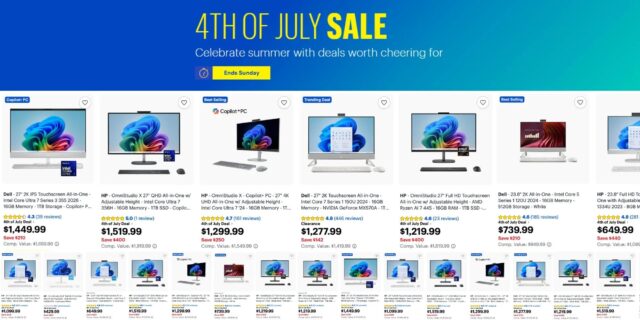 All-in-One Windows Copilot+ PC on sale at Best Buy