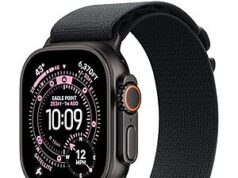 $616.55 – Resale | Apple Watch Ultra 3 GPS + Cellular 49mm Running & Multisport Smartwatch w/Rugged Titanium Case w/Black Alpine Loop – L (Used – Like New) at Amazon Apple Watch Ultra 3 GPS + Cellular 49mm with rugged titanium case and black alpine loop band