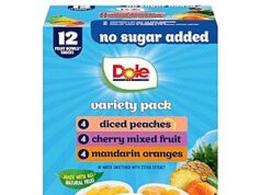 $5.48 – SnS, AC * | 12-Count 4-Oz Dole Fruit Bowls No Sugar Added Variety Pack at Amazon 12-Count 4-Oz Dole Fruit Bowls No Sugar Added Variety Pack