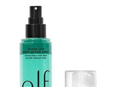 $4.50 – SnS, AC | e.l.f. Power Grip Dewy Setting Spray at Amazon e.l.f. Power Grip Dewy Setting Spray bottle