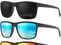 $9.99 – * | 3-Pack Fanshen Men’s Polarized Sunglasses (various) at Amazon 3-Pack Fanshen Men's Polarized Sunglasses in various styles