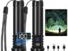 $9.87 – TrixHub Rechargeable High Lumen Flashlights w/ 5 Modes & LCD Display + Free Shipping with Prime or on $35+ TrixHub Rechargeable High Lumen Flashlights