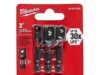 $8.21 – 3-Piece 1/4 in. Milwaukee SHOCKWAVE Impact Duty Hex Shank Socket Adapter Set + Free Shipping w/ Prime or on $35+ 3-Piece Milwaukee SHOCKWAVE Impact Duty Hex Shank Socket Adapter Set