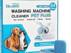 $9.99 – 24-Count EKoBRIT Enzyme Washing Machine Cleaning Tablets for Pet Hair + Free Shipping w/ Prime or on $35+ 24-Count EKoBRIT Enzyme Washing Machine Cleaning Tablets