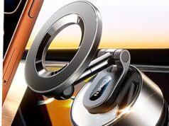 $20.00 – LISEN Electric SuctionPro Phone Mount $20 + Free Shipping with Prime or Orders $35+ LISEN Electric SuctionPro Phone Mount on Amazon