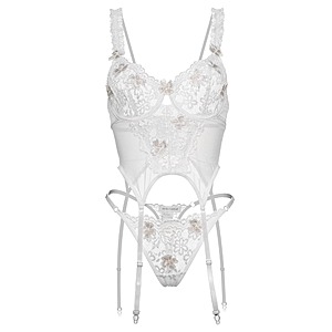 Avidlove Lingerie Set on sale Avidlove 3-Piece Embroidered Lace Lingerie Set