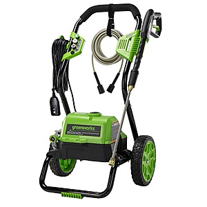 Greenworks pressure washer on sale at Lowe's Greenworks electric pressure washer for home use