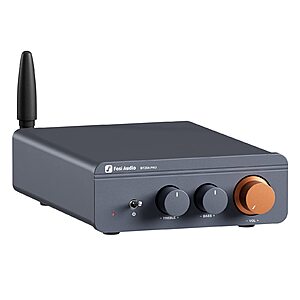 Fosi Audio BT20A Pro Amplifier Deal Fosi Audio BT20A Pro Bluetooth 5.0 Amplifier in black