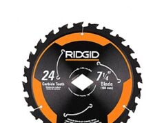 $5.25 – FOR RIDGID R8658, RIDGID 7-1/4 in. 24-Tooth Carbide Thin Kerf Circular Saw Blade at , Free Shipping, Home Depot RIDGID R8658 Circular Saw Blade on sale at Home Depot
