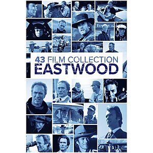 Clint Eastwood Film Collection deal on Apple TV Ultimate Clint Eastwood 43-Film Collection on Apple TV