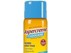 $4.49 – SnS, AC | 4-Oz Aspercreme Lidocaine Dry Spray at Amazon 4-Oz Aspercreme Lidocaine Dry Spray on Amazon sale