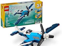 $10.49 – * | 178-Piece LEGO Creator 3-in-1 Aircraft Race Plane Building Kit at Amazon 178-Piece LEGO Creator 3-in-1 Aircraft Race Plane Building Kit