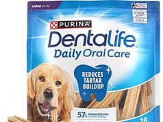 $4.49 – SnS, AC * | 18-Count Purina DentaLife Daily Oral Care Dog Sticks (Large Chews) at Amazon 18-Count Purina DentaLife Daily Oral Care Dog Sticks