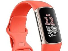 $75.99 – * | Fitbit Charge 6 Fitness Tracker (Gold/Coral) at Amazon Fitbit Charge 6 Fitness Tracker in gold/coral