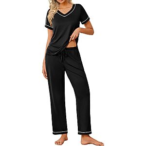 Ekouaer Pajama Set Deal Two sets of Ekouaer Women's Pajama Sets