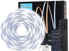 $11.49 – 30Ft Tenmiro Smart Dimmable White LED Strip Lights w/ Remote Control + Free Shipping w/ Prime or on $35+ 30Ft Tenmiro Smart LED Strip Lights