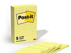 $4.02 – : Post-it Notes, 4 x 6 in, The Iconic Canary Yellow Note, 5 Lined Pads at Amazon : Post-it Notes, 4 x 6 in, The Iconic Canary Yellow Note, 5 Lined Pads at Amazon
