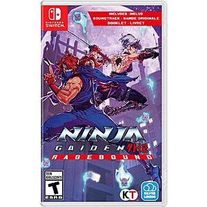 NINJA GAIDEN: Ragebound deal on Amazon NINJA GAIDEN: Ragebound Nintendo Switch game box art