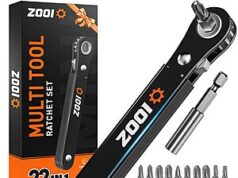$5.99 – ZOOI 22 In 1 Right Angle Screwdrivers, EDC Gear Tool Pocket Ratcheting Screwdriver ZOOI 22 In 1 Right Angle Screwdrivers, EDC Gear Tool Pocket Ratcheting Screwdriver