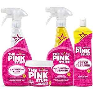 Stardrops - The Pink Stuff - Miracle Cleaning Ultimate Bundle offer Stardrops - The Pink Stuff - Miracle Cleaning Ultimate Bundle on Amazon