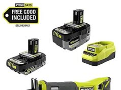 $99.00 – RYOBI ONE+ 18V High Performance Kit w/ 4.0Ah Battery, 2.0Ah Battery & Charger + FREE ONE+ Cordless Reciprocating Saw $99 + Free Shipping RYOBI ONE+ 18V High Performance Kit w/ 4.0Ah Battery, 2.0Ah Battery & Charger + FREE ONE+ Cordless R