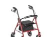 $37.60 – : Drive Medical Rollator Walker with Seat, Height Adjustable, Foldable Frame, 7.5″ Wheels, 350 lb Limit, Red : Drive Medical Rollator Walker with Seat, Height Adjustable, Foldable Frame, 7.5" Wheels, 350 lb Li
