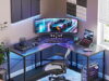 $45.00 – $45 FS Walmart by Casacomoda: Computer Desk L Shaped, 51 Inch Reversible L Shaped Desk, Gaming Desk, Carbon Fiber Black FS Walmart by Casacomoda: Computer Desk L Shaped, 51 Inch Reversible L Shaped Desk, Gaming Desk, C
