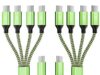 $6.49 – 2-Count 5′ Jogrytece 4-in-1 USB-C Charging Splitter Cables (Green/Black) ($3.25 each) + Free Shipping w/ Prime or on $35+ 2-Count 5' Jogrytece 4-in-1 USB-C Charging Splitter Cables (Green/Black) ( each) + Free Shipping w/