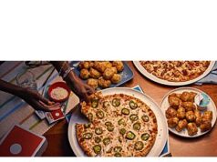 50% off all Menu Pizzas at DOMINOS 50% off all Menu Pizzas at DOMINOS