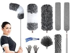 $11.99 – 12-Piece AULTONG Microfiber Feather Duster Kit w/ 30″-100″ Extension Pole + Free Shipping w/ Prime or on $35+ 12-Piece AULTONG Microfiber Feather Duster Kit w/ 30"-100" Extension Pole + Free Shipping w/ Prime